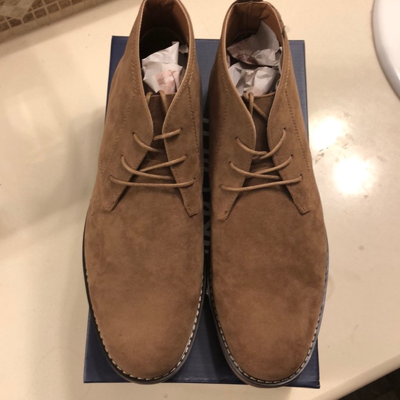 MEN’s SUEDE LEATHER BOOT TAUPE - Picture 6 of 8